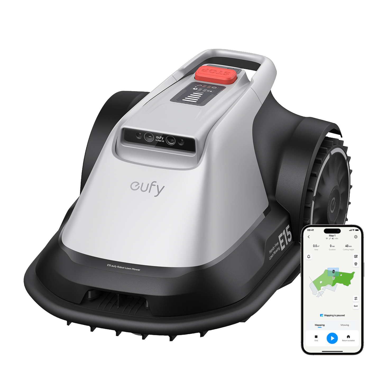 eufy Robot Lawn Mower E15 + eufy Base Station