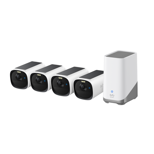 eufyCam E40 4-Cam Kit + HomeBase S280
