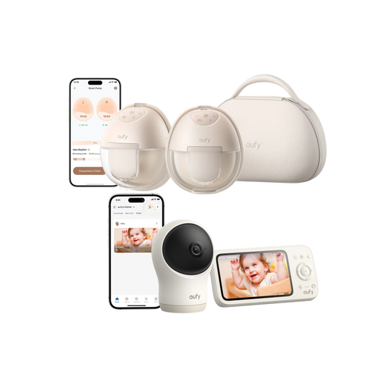 eufy Wearable Breast Pump S1 Pro + Baby Monitor C10